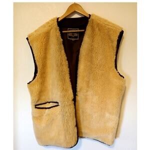 Down Under Outback Australian Sherpa Vest Size C